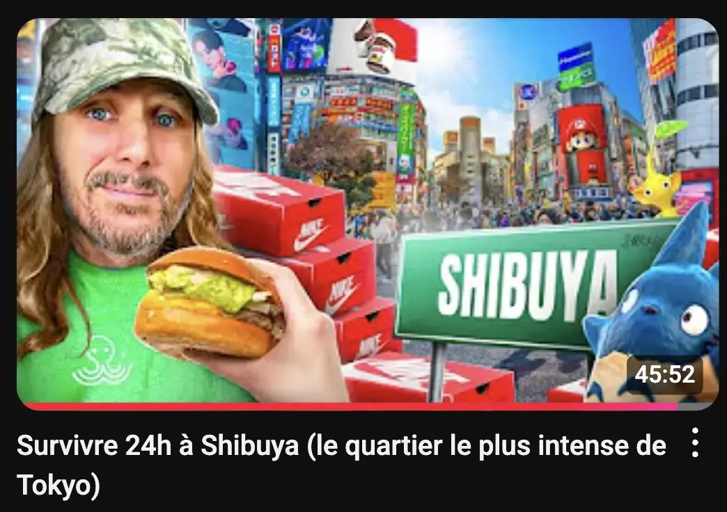Peut-on survivre 24h dans le quartier Shibuya, au Japon ?
