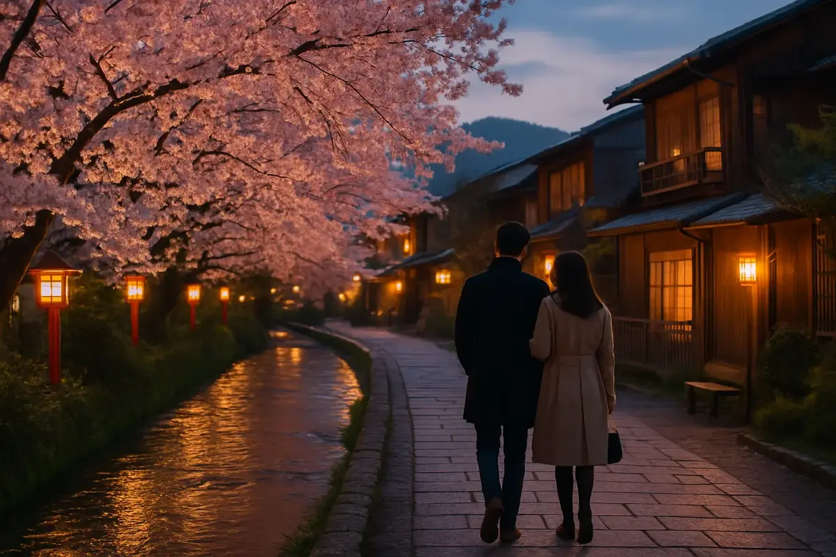kyoto, romantic, honeymoon
