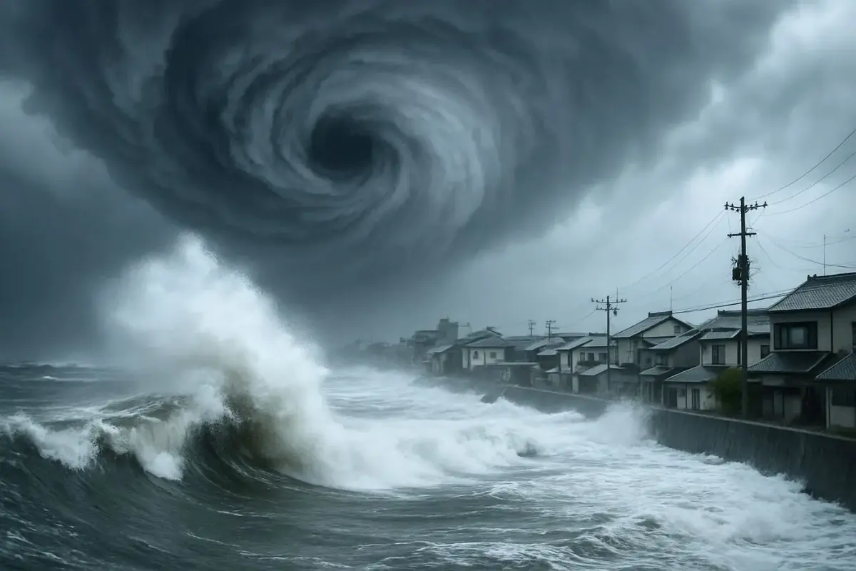 japon, tornade, catastrophe naturelle