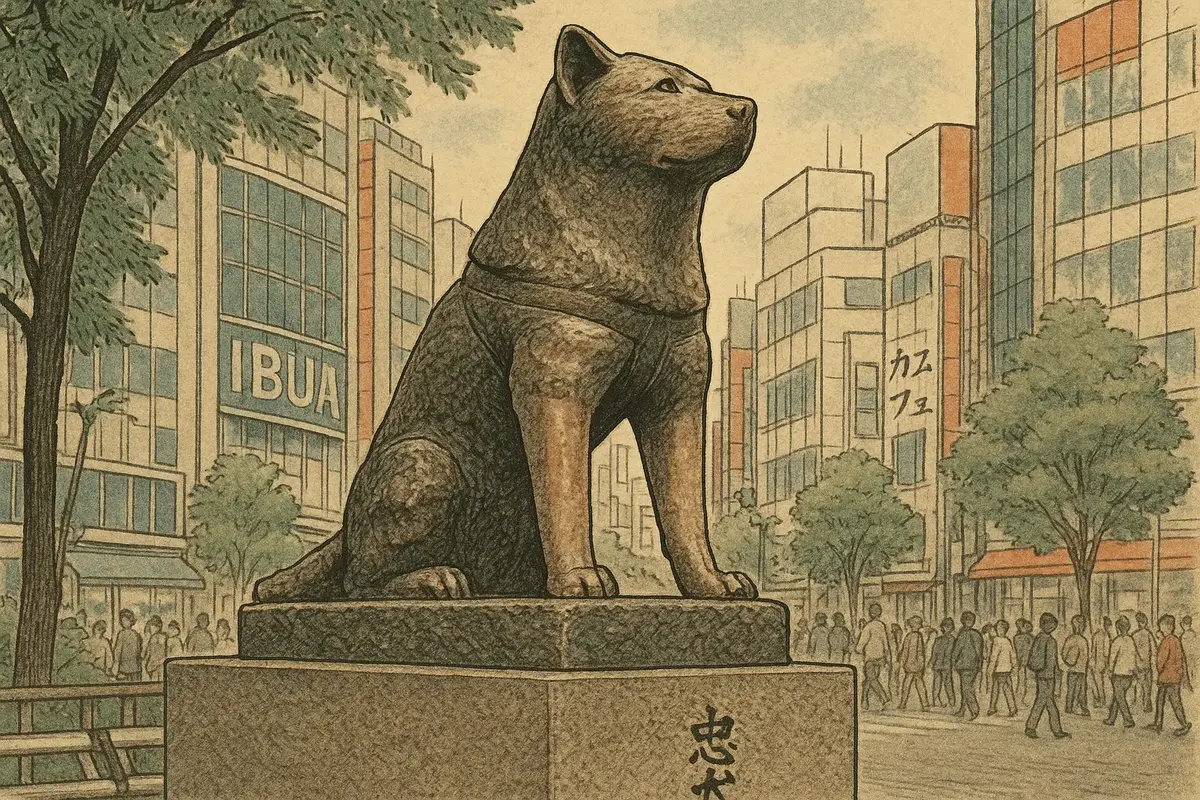 statue, Hachikô, tokyo, shibuya