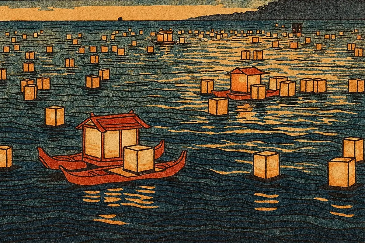 festivals, tokyo, japon, obon