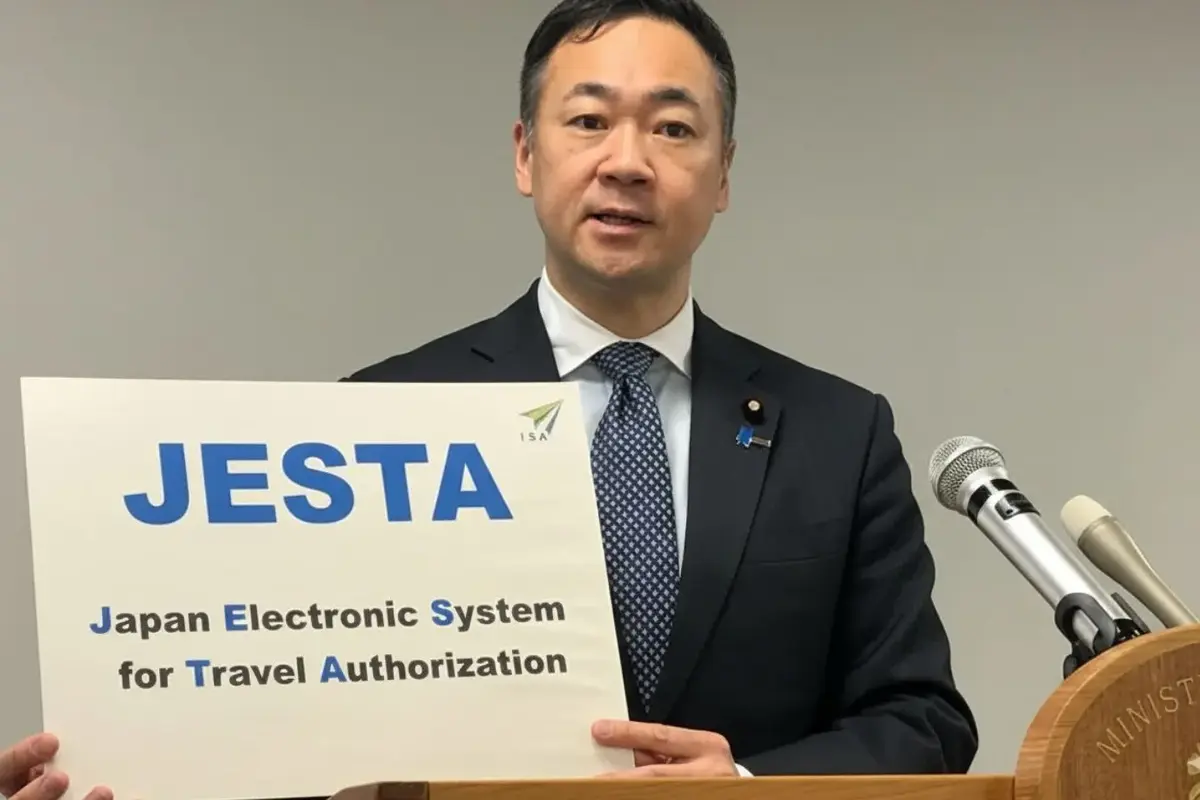 JESTA, Japon, autorisation voyage