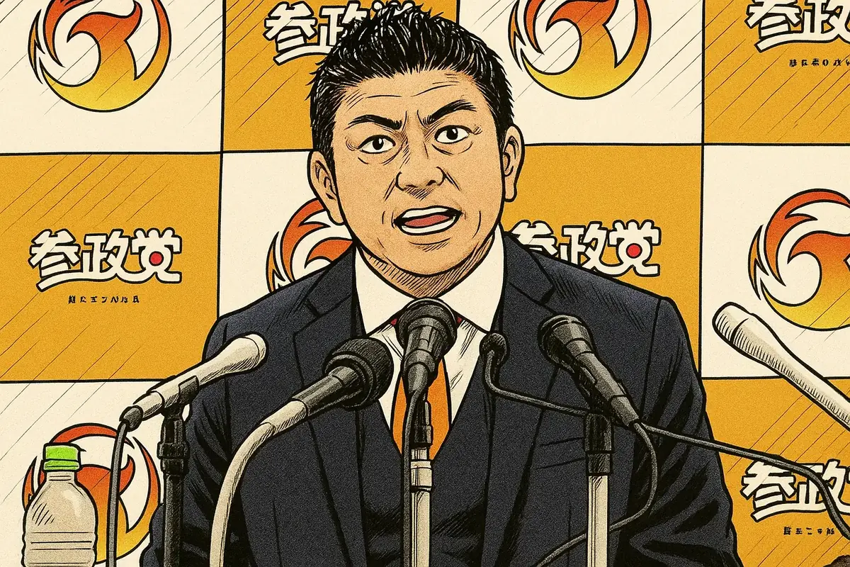 Sohei Kamiya leader parti Sanseito