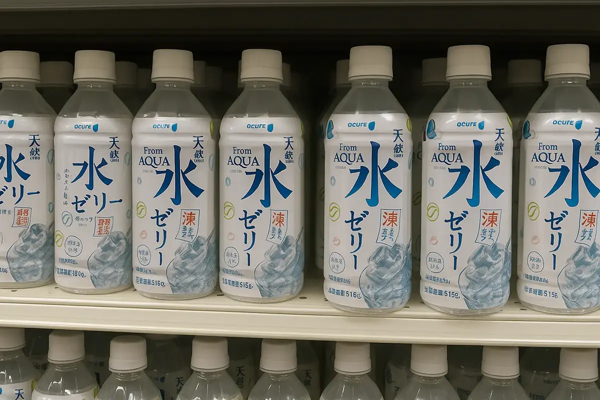 eau gélifiée, japon, tendance tiktok