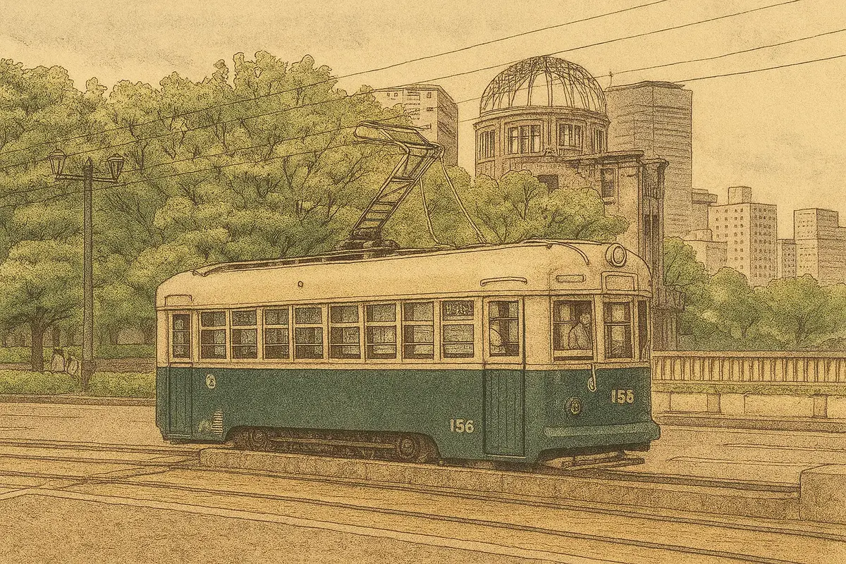 tramway, hiroshima, japon, actualités