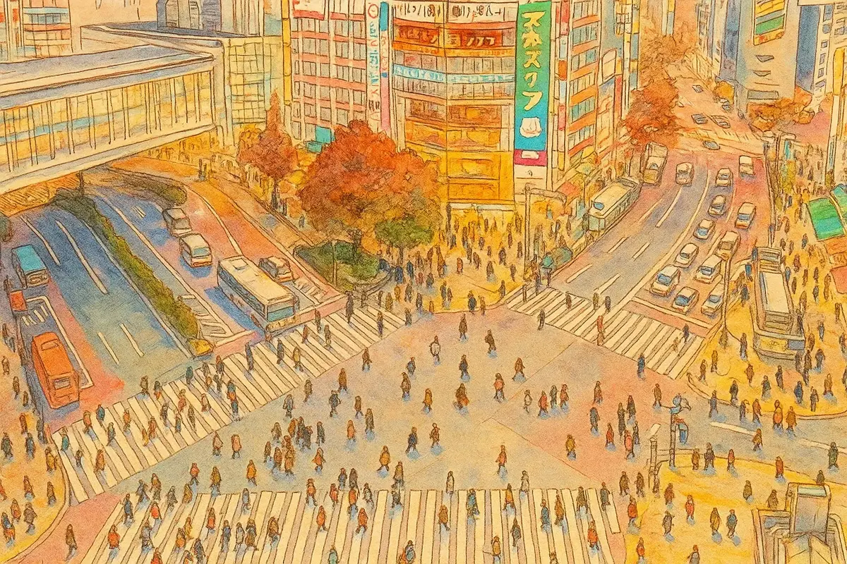 Shibuya square