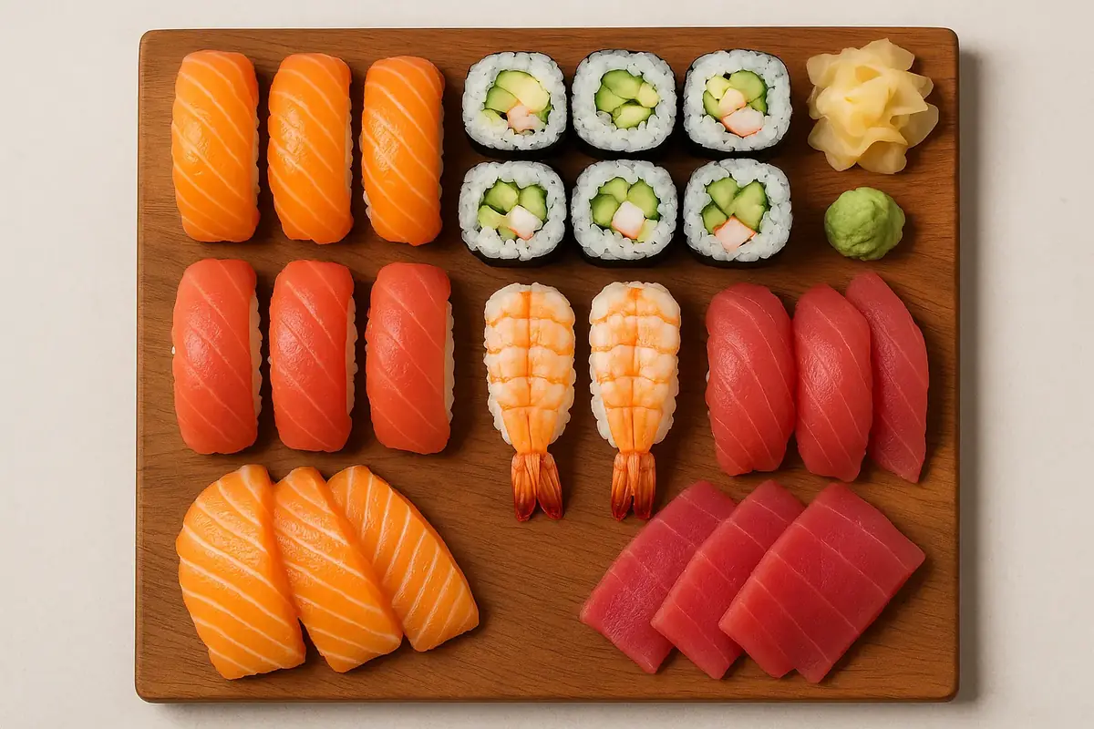 sushi sashimi cuisine japonaise