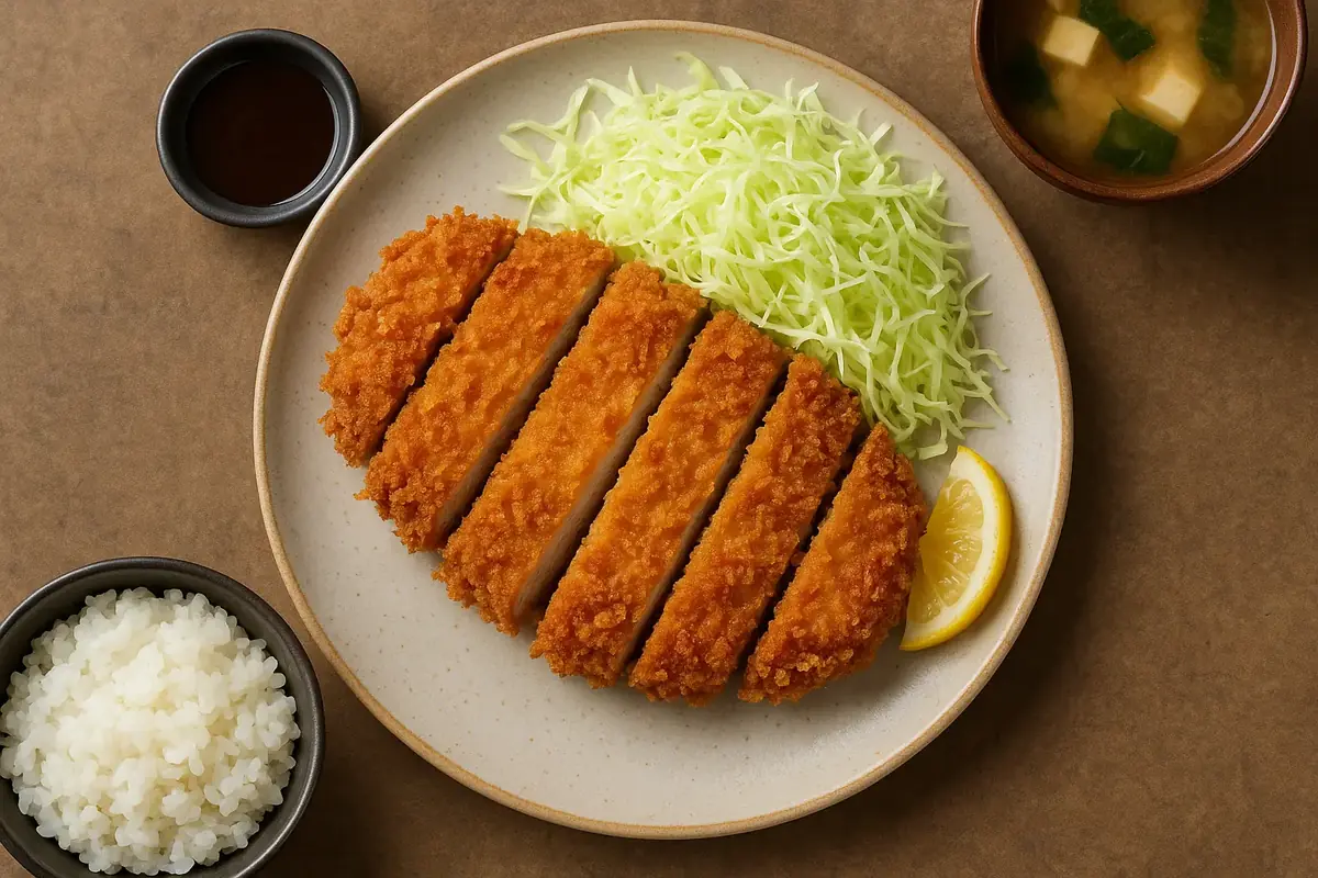 Tonkatsu cuisine japonaise