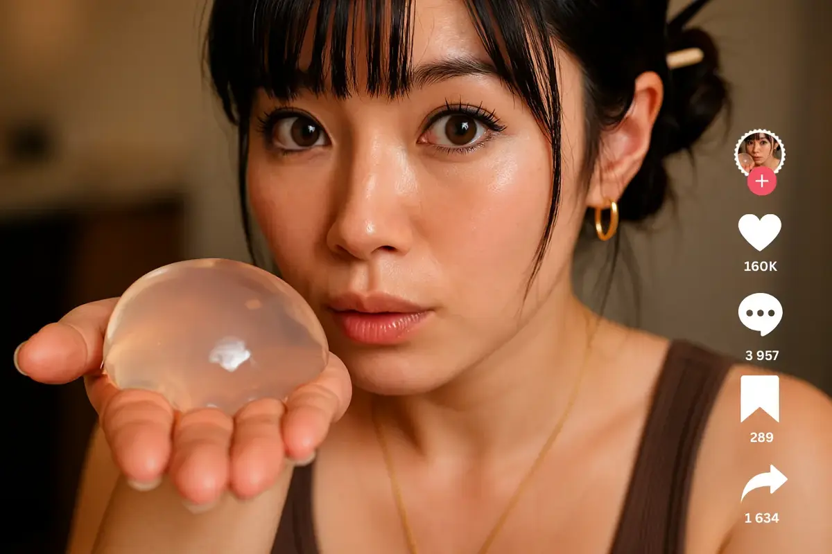 TikTok, Japon, gely water