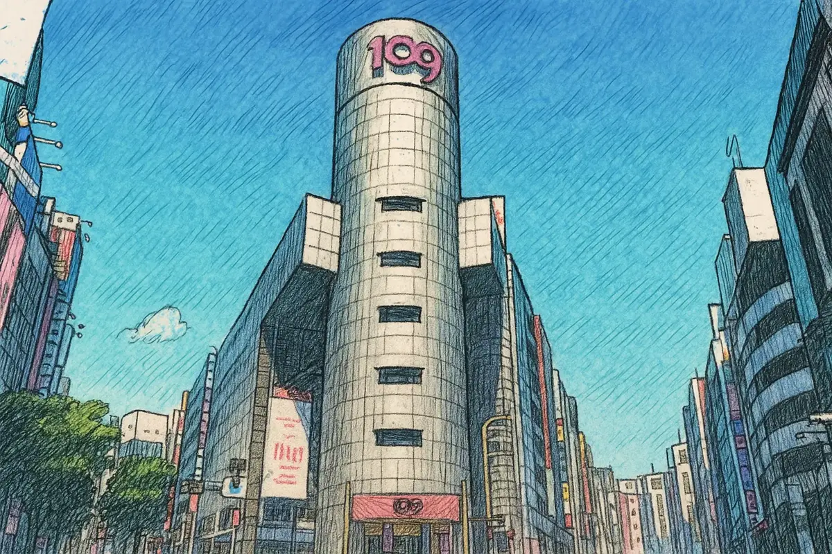 shibuya, tokyo, Shibuya 109, shopping