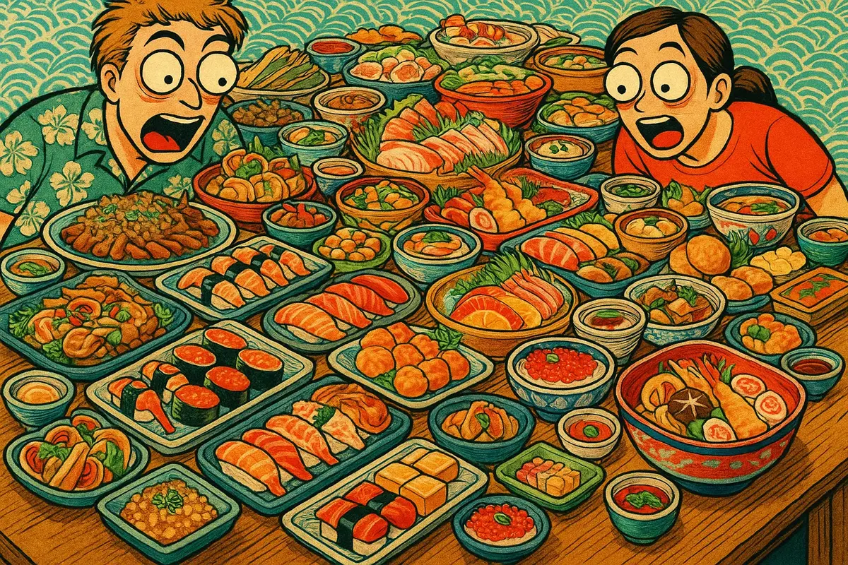 cuisine japonaise, tokyo