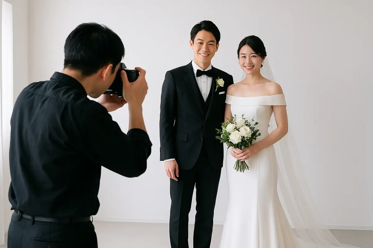 mariage japon corée du sud réseaux sociaux photographe