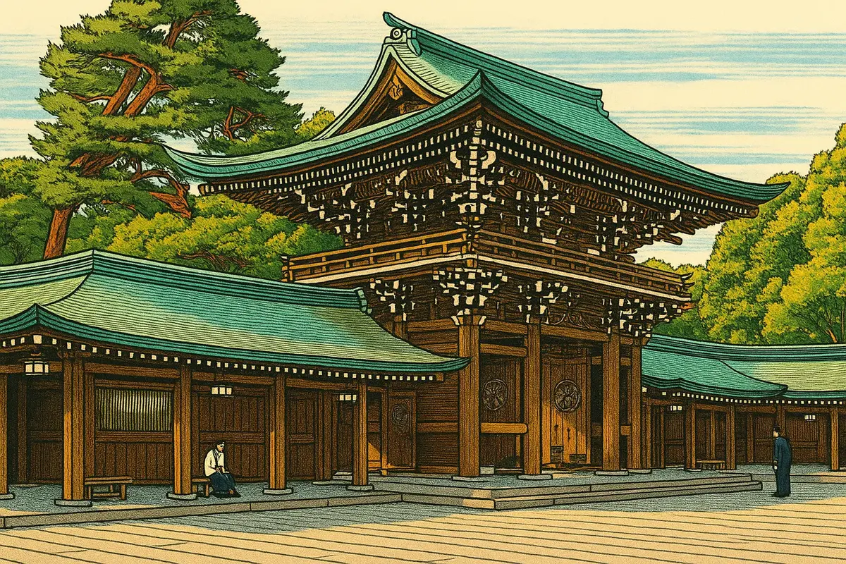 sanctuaire Meiji