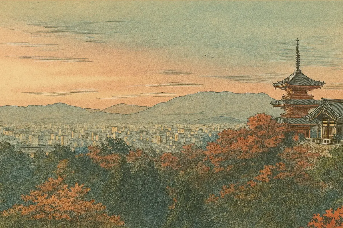 Kyoto, Japon, voyage