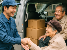 Au Japon, ces fourgons livrent des colis… et des passagers