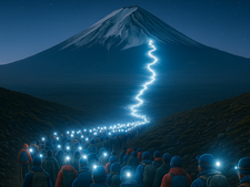 La vérité sur l’ascension du Mont Fuji que les réseaux sociaux ne montrent pas