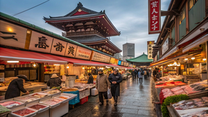 LES HALLES DE TSUKIJI