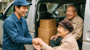 Au Japon, ces fourgons livrent des colis… et des passagers