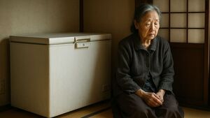 Drame au Japon : le congélateur d’une vieille dame contenait un secret inimaginable