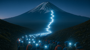 La vérité sur l’ascension du Mont Fuji que les réseaux sociaux ne montrent pas