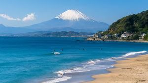 Découvrez les 4 plus belles plages du Japon (avec vue sur le mont Fuji)