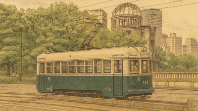 Touché par la bombe atomique à Hiroshima, ce tramway fait un retour symbolique dans la rue