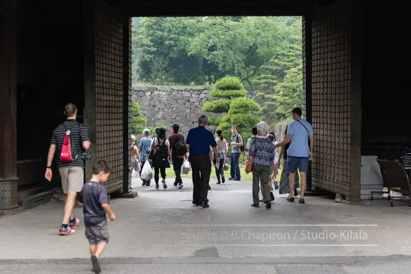 La visite guidée du palais impérial de Tokyo